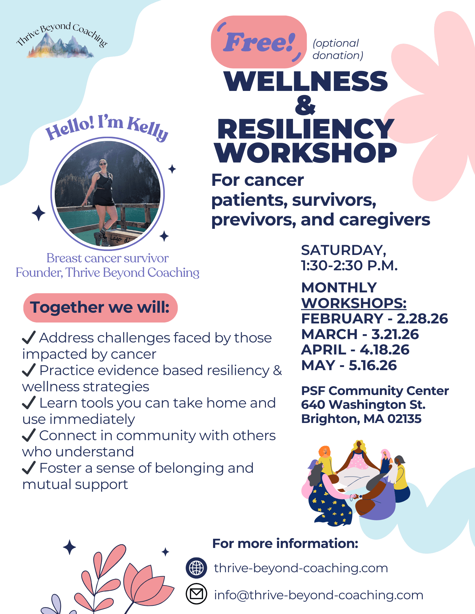 Wellness & Resiliency Workshop Flyer